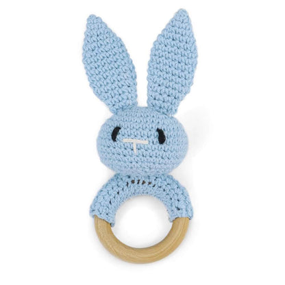 KloGoo™ Handmade Wool Baby Rattle Teething Toy