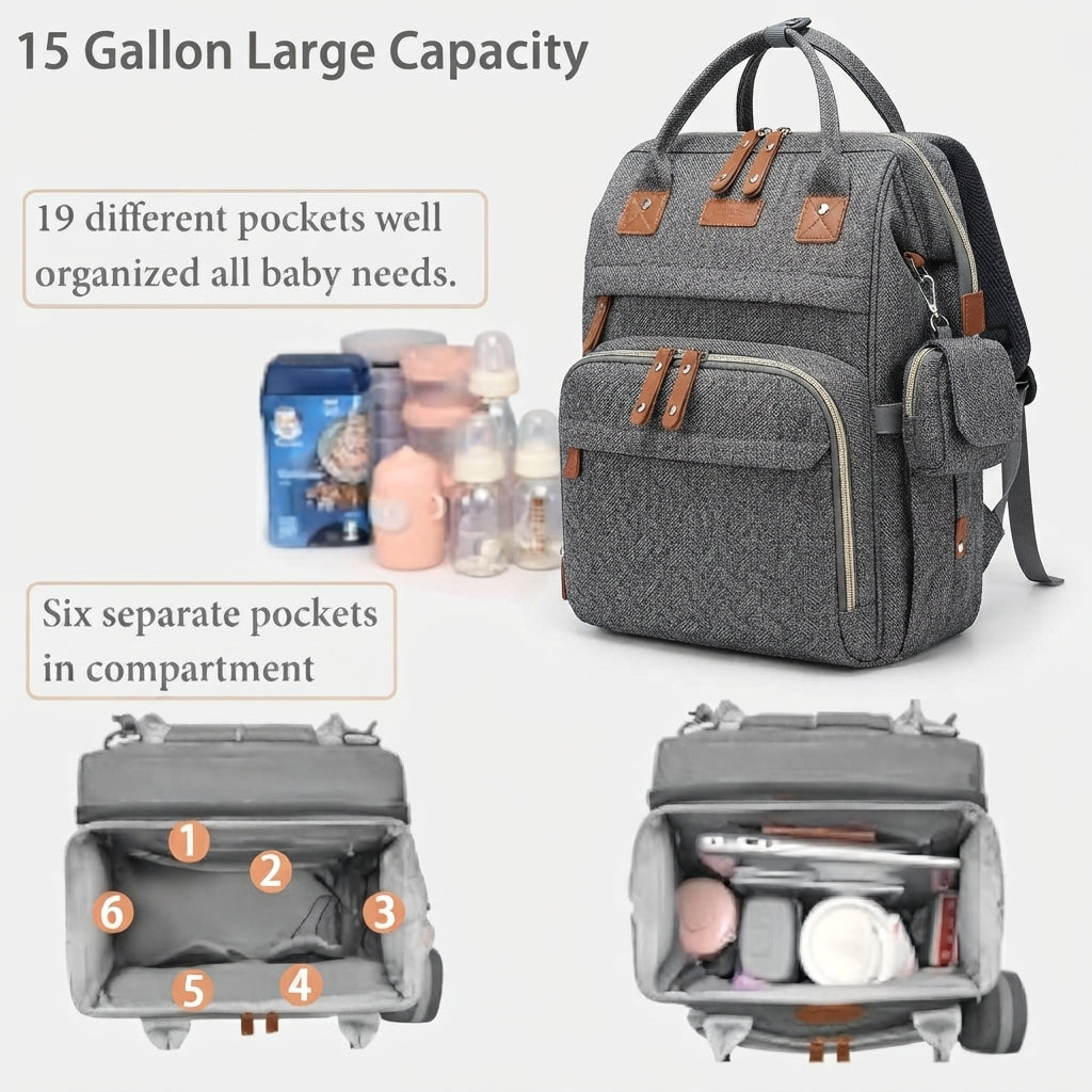 KloGoo™ BabyGo All-in-1 Smart Backpack